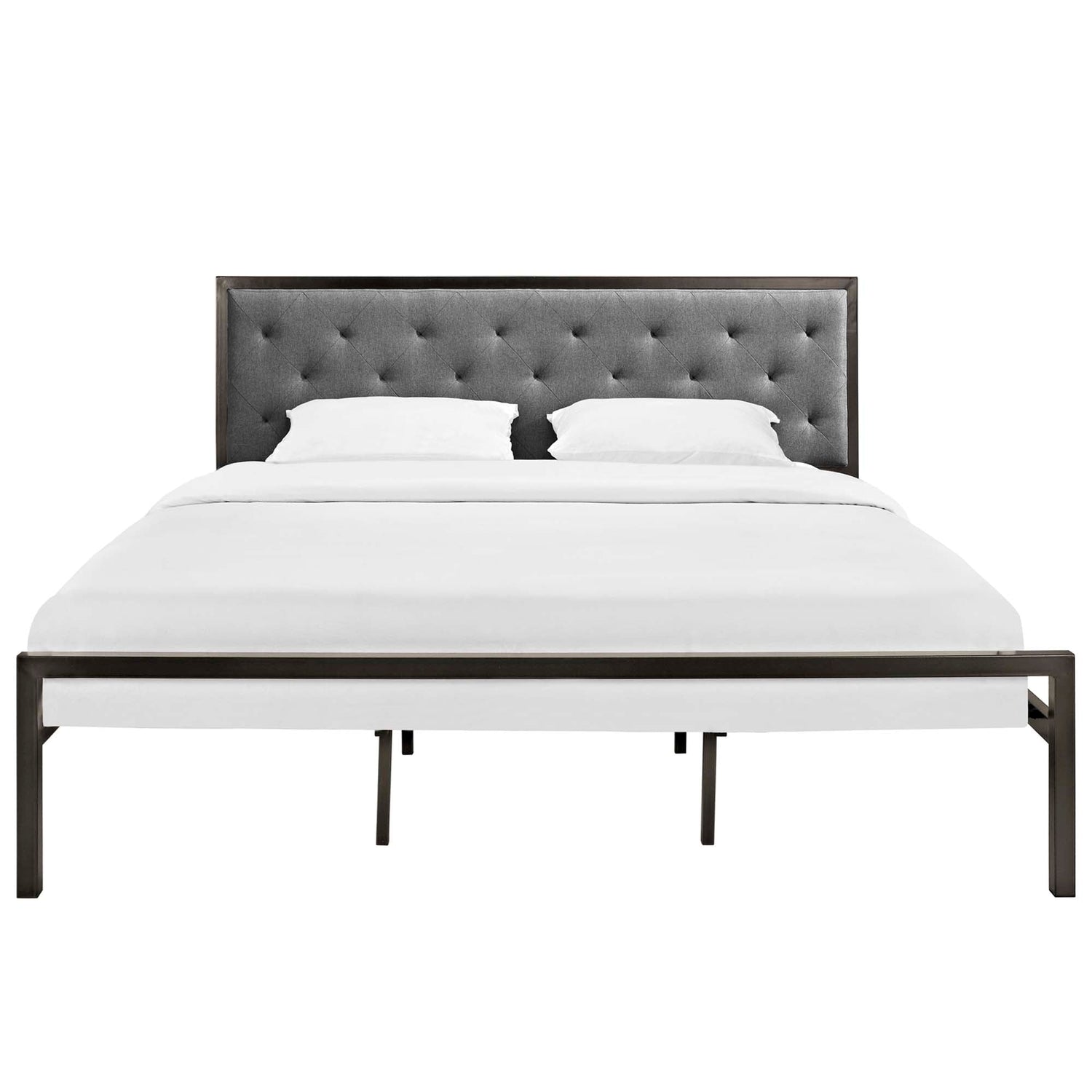 Mia Fabric Bed by Modway