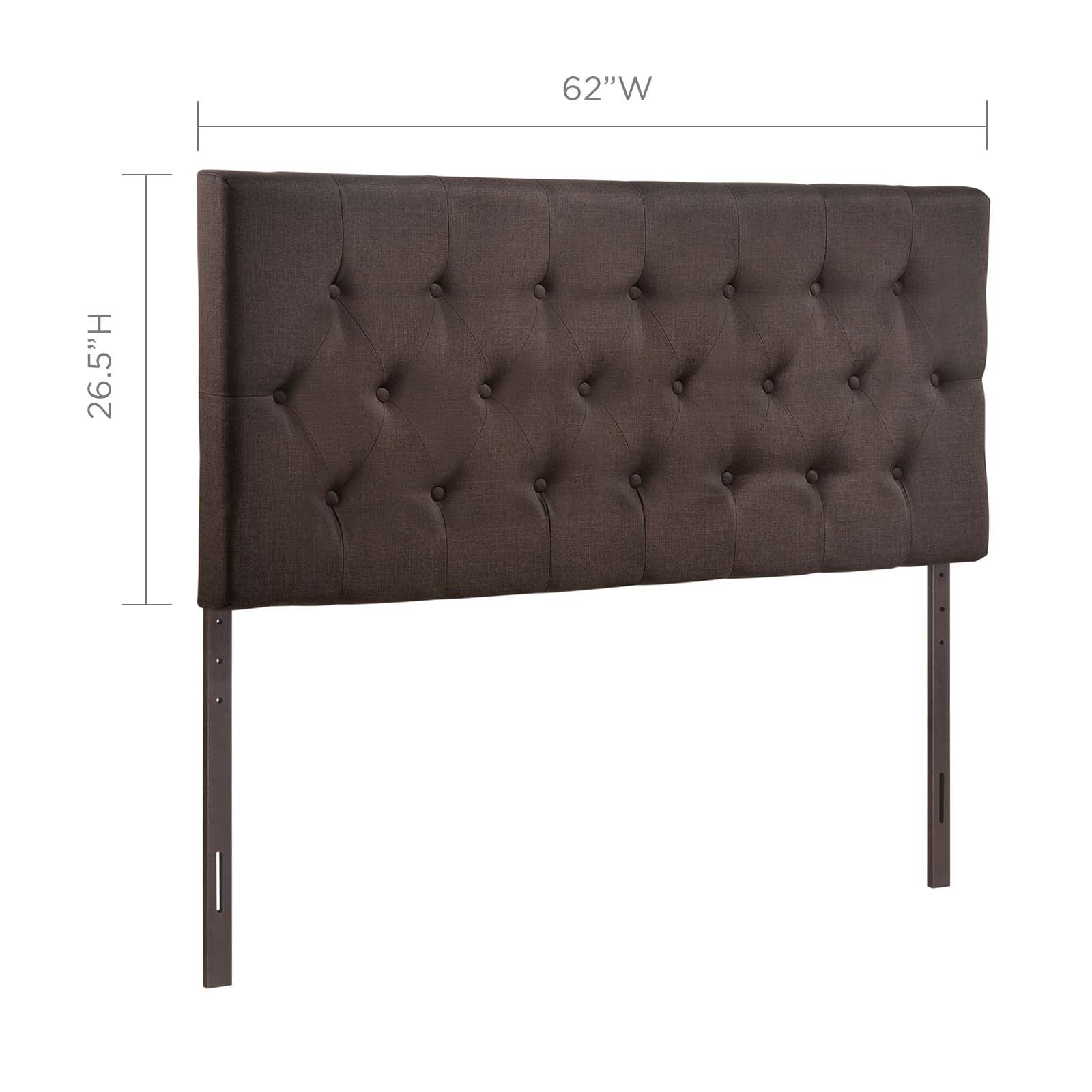 Clique Upholstered Fabric Headboard By HouseBean