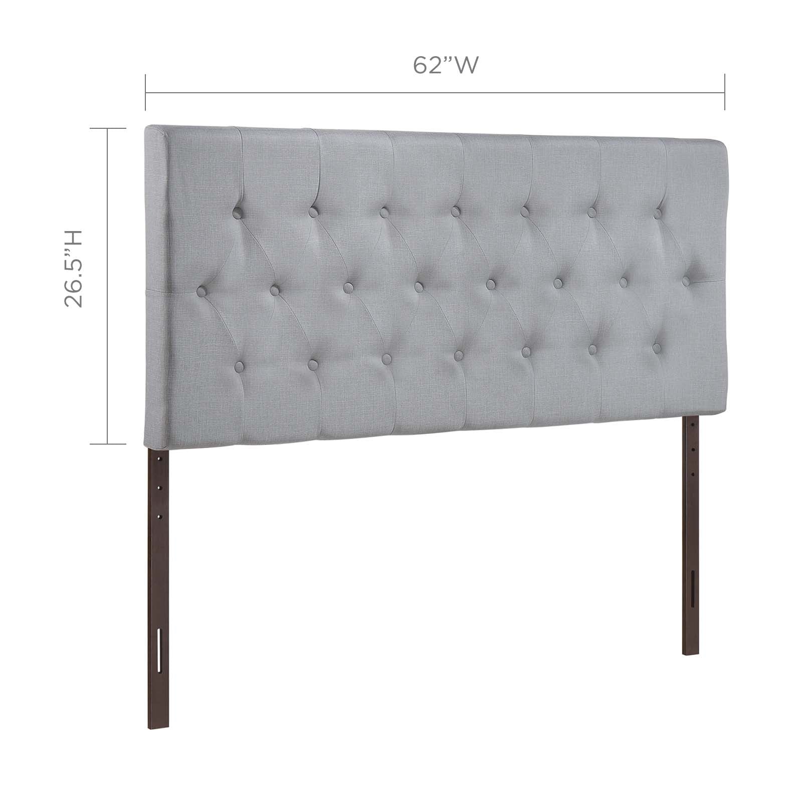 Clique Upholstered Fabric Headboard By HouseBean