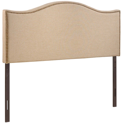 Curl Nailhead Upholstered Headboard by Modway
