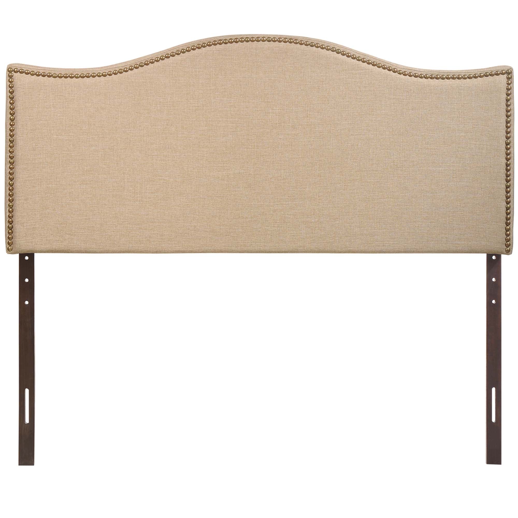 Curl Nailhead Upholstered Headboard by Modway