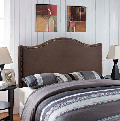 Curl Nailhead Upholstered Headboard by Modway