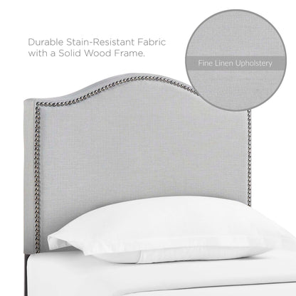 Curl Nailhead Upholstered Headboard by Modway