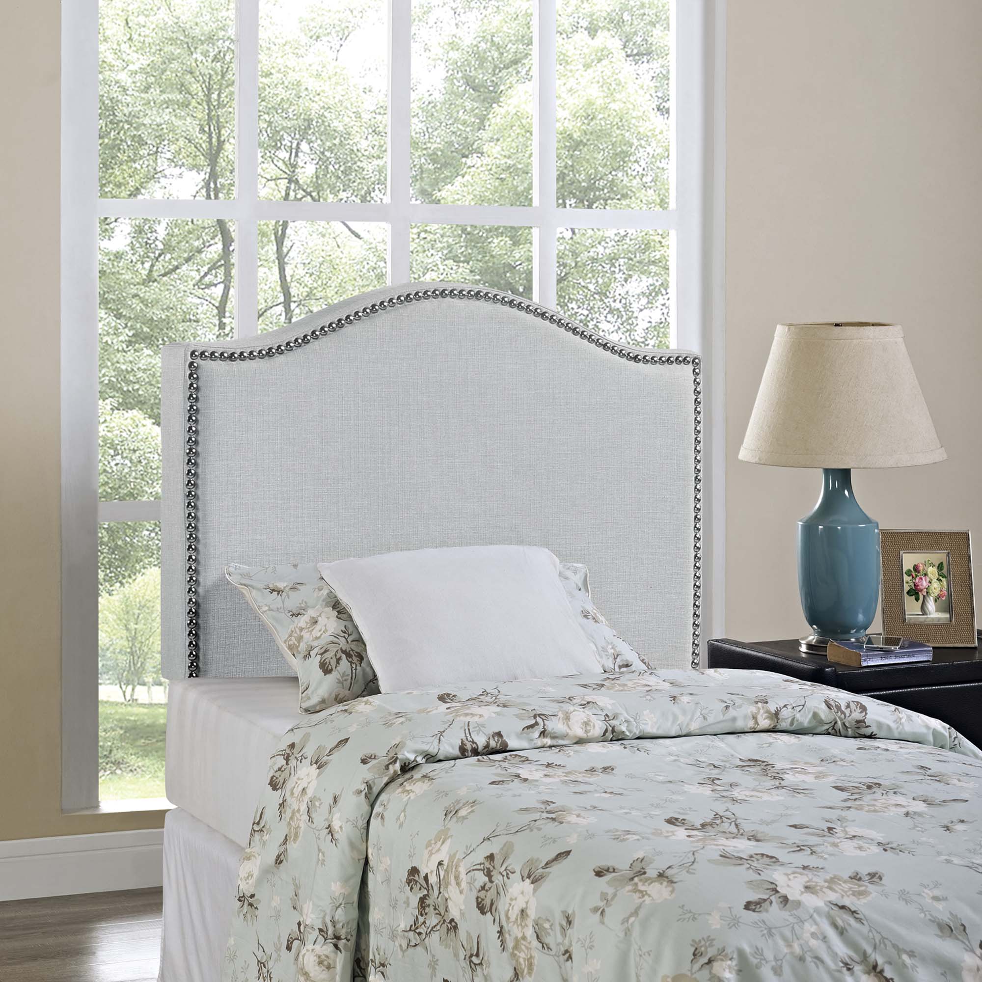 Curl Nailhead Upholstered Headboard by Modway