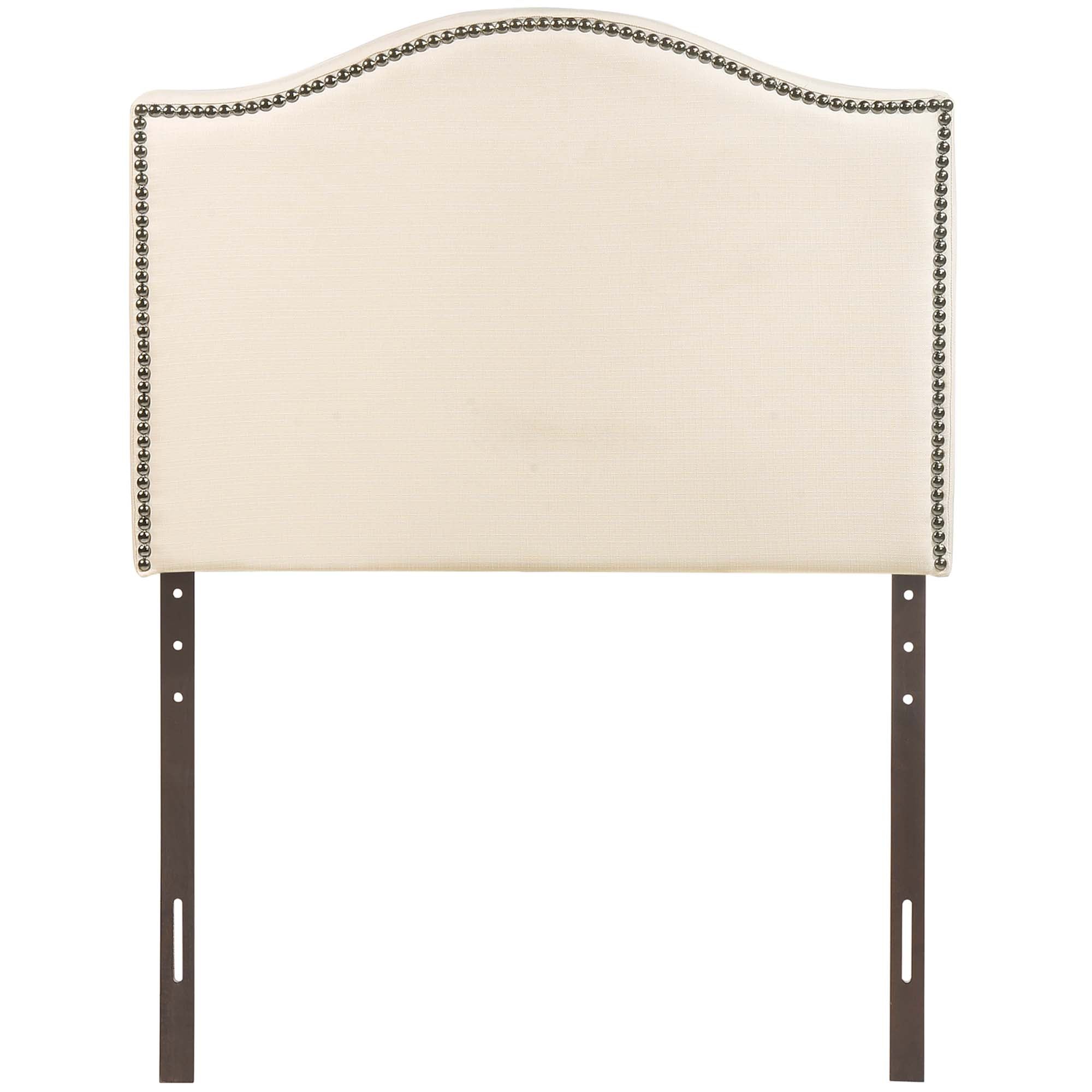 Curl Nailhead Upholstered Headboard by Modway
