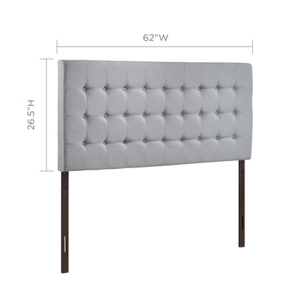 Tinble Upholstered Fabric Headboard By HouseBean