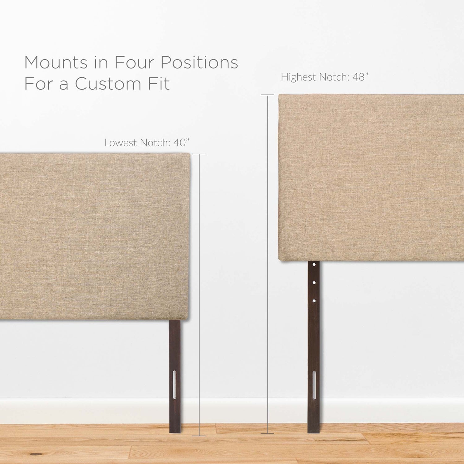 Region Upholstered Fabric Headboard by Modway