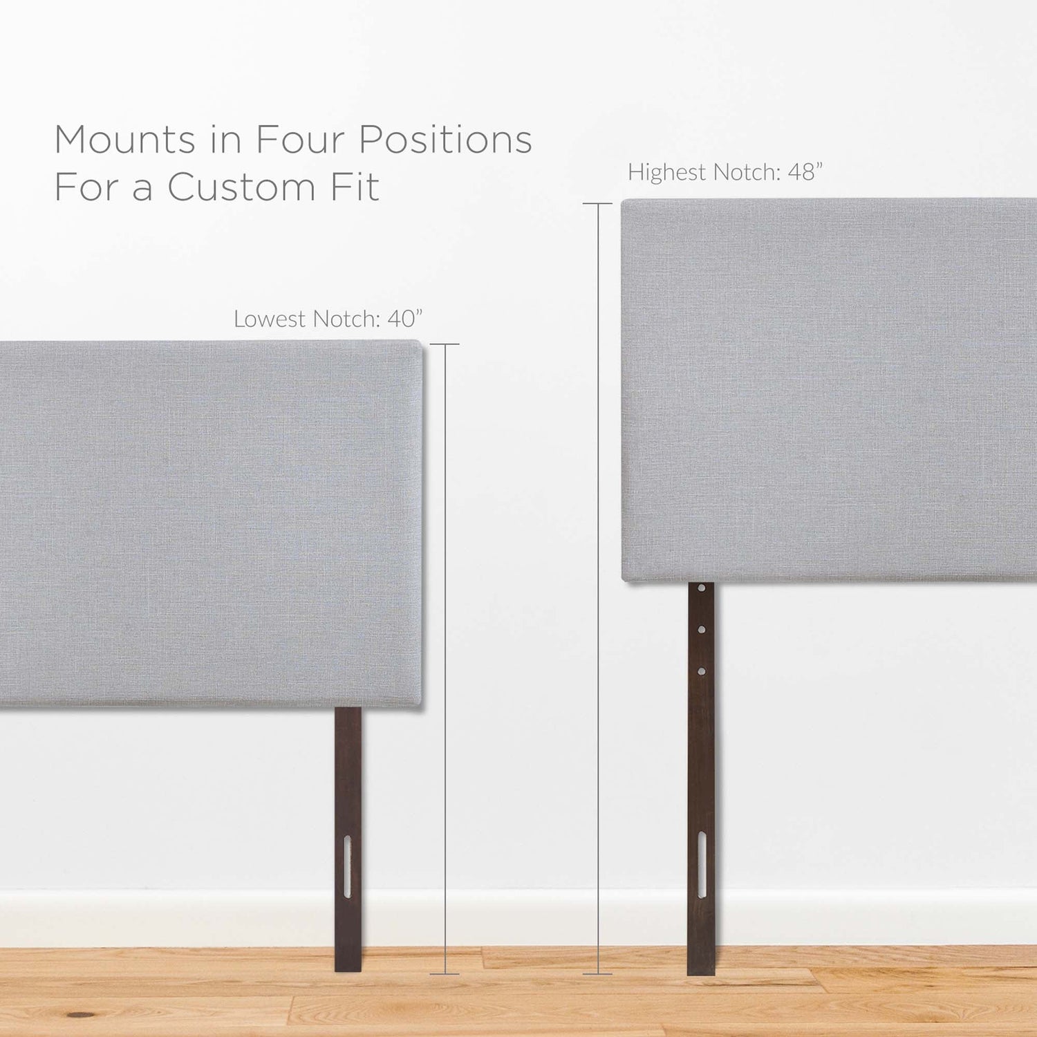 Region Upholstered Fabric Headboard by Modway