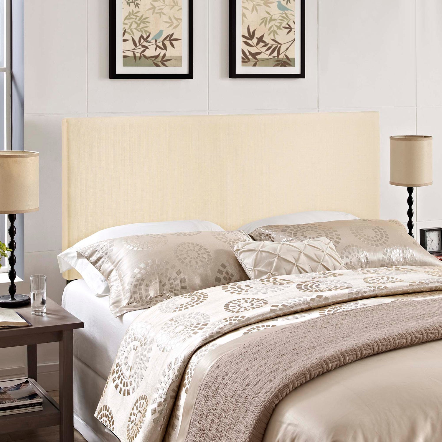 Region Upholstered Fabric Headboard by Modway