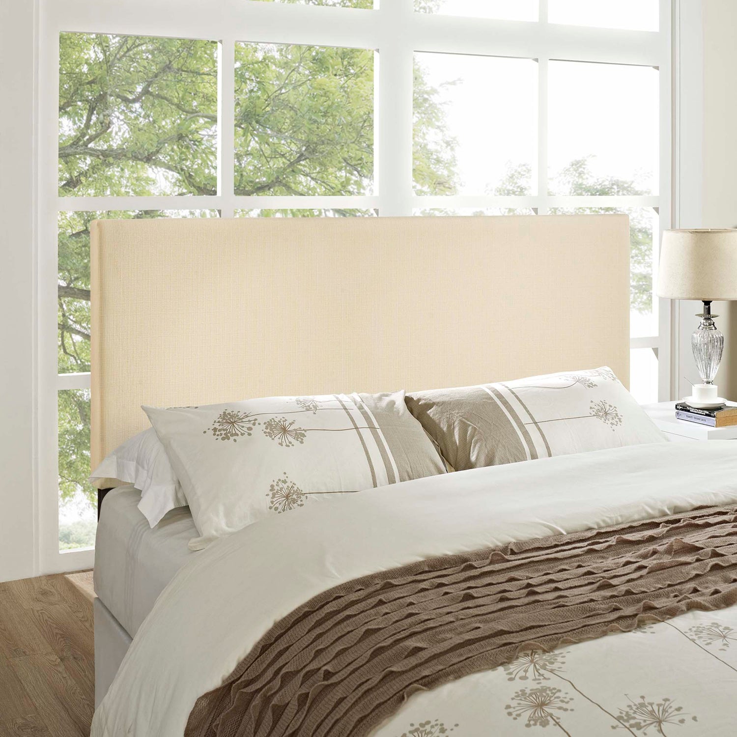 Region Upholstered Fabric Headboard by Modway