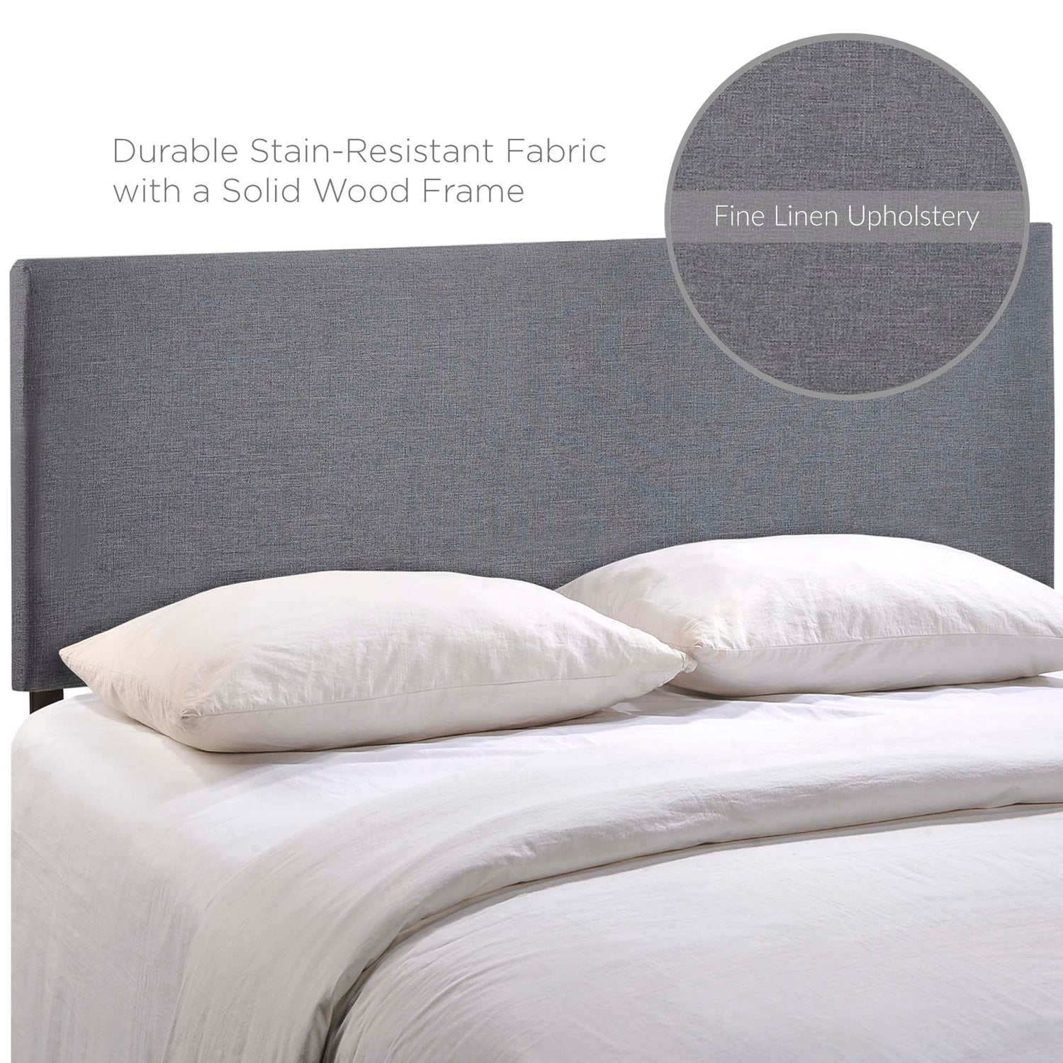 Region Upholstered Fabric Headboard by Modway