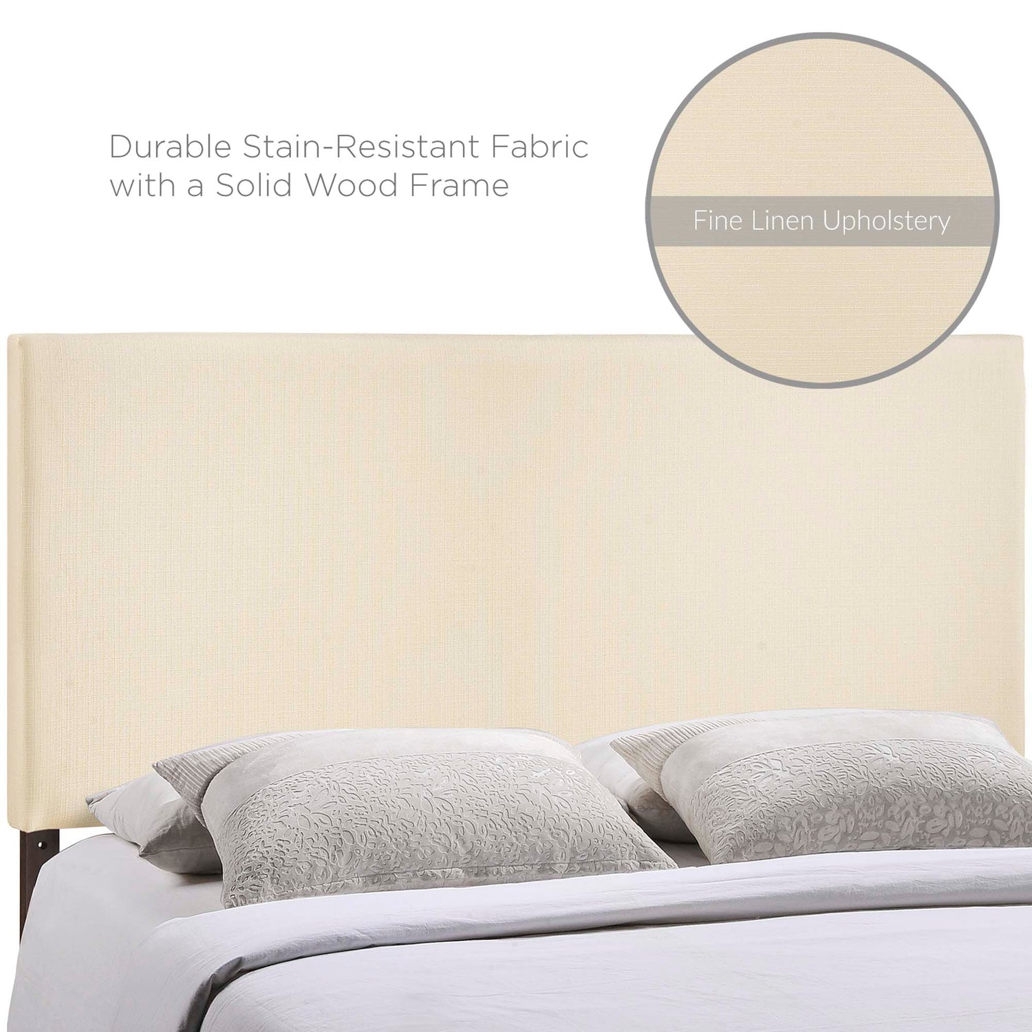 Region Upholstered Fabric Headboard by Modway
