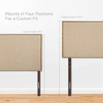 Region Nailhead Upholstered Headboard by Modway