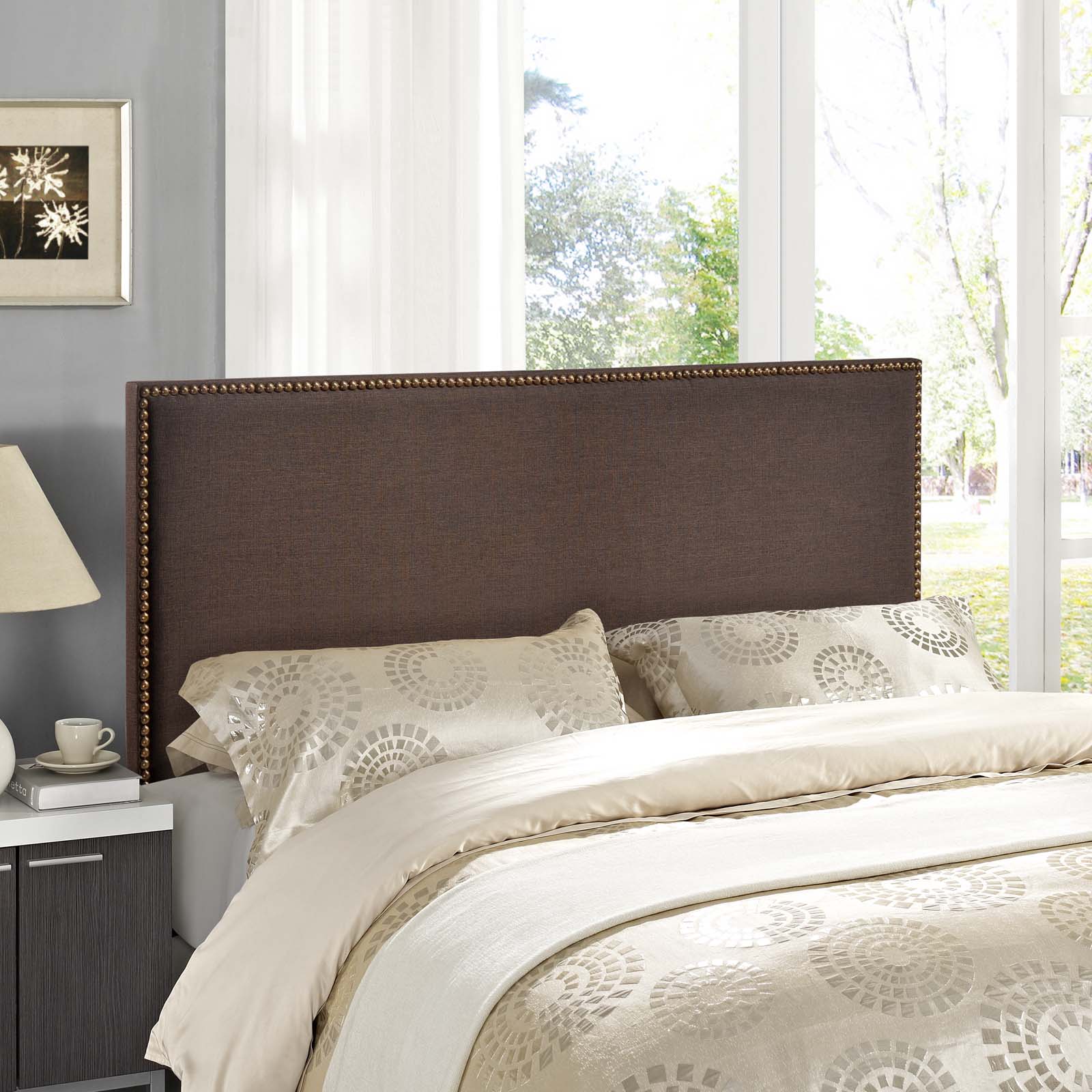 Region Nailhead Upholstered Headboard By HouseBean