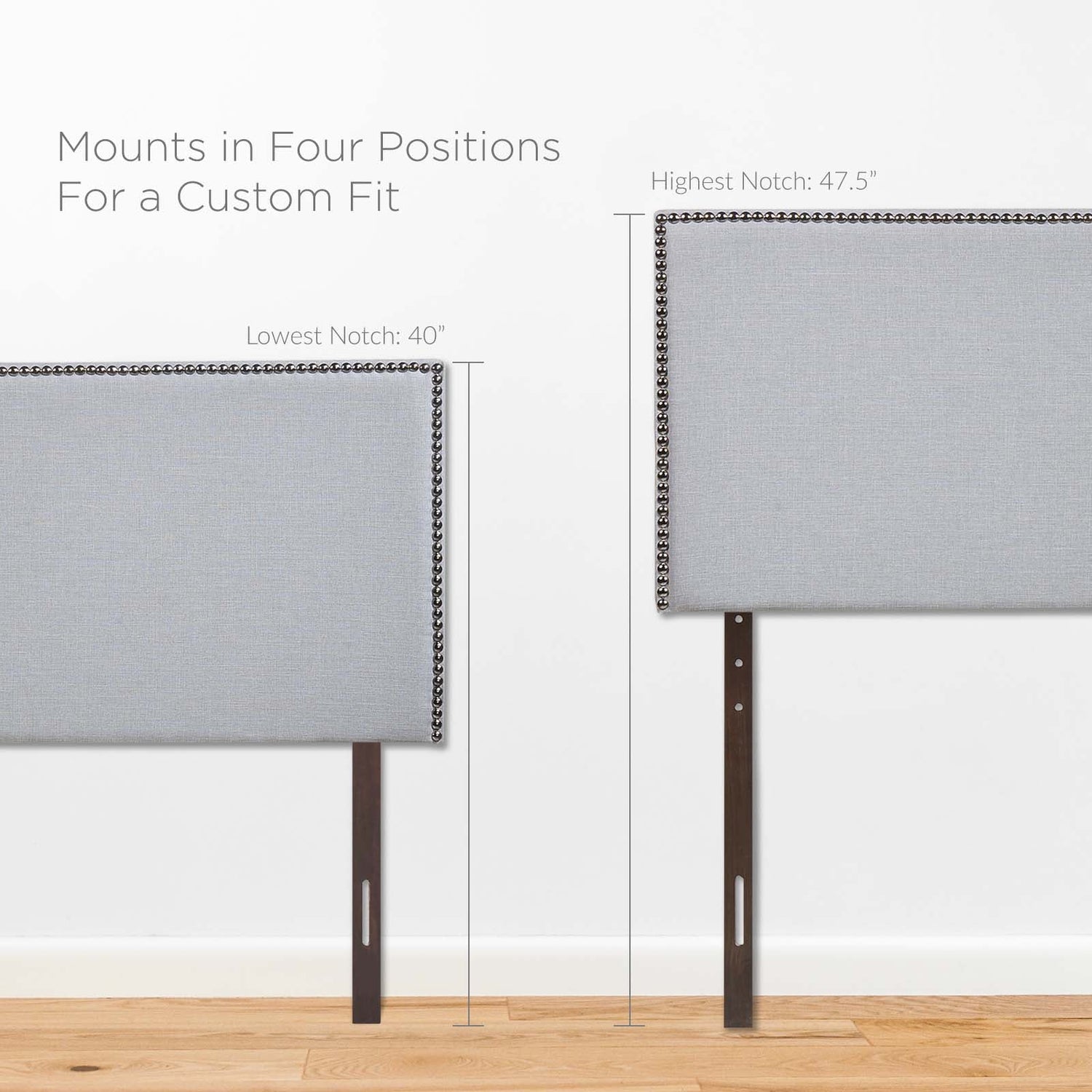 Region Nailhead Upholstered Headboard by Modway