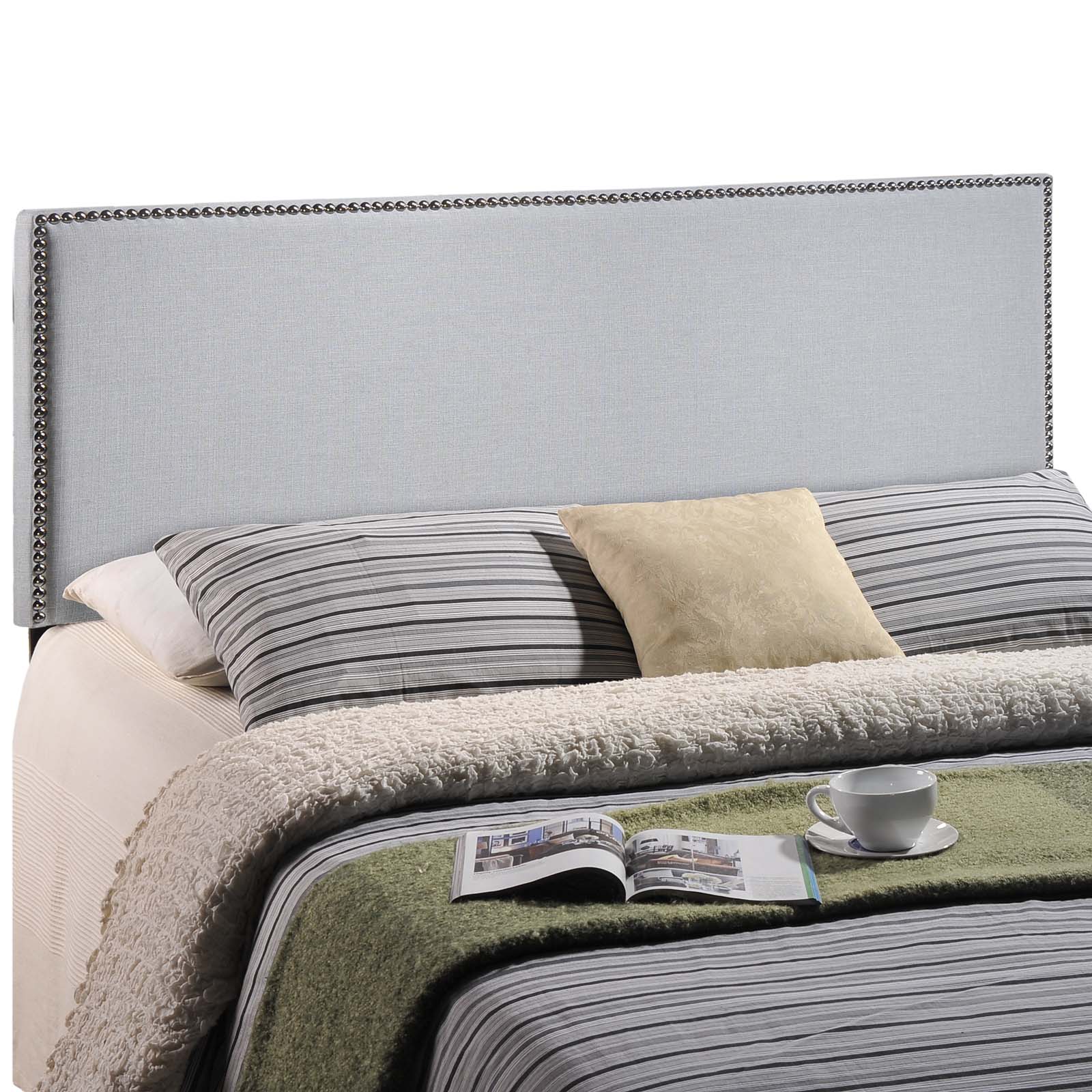 Region Nailhead Upholstered Headboard By HouseBean