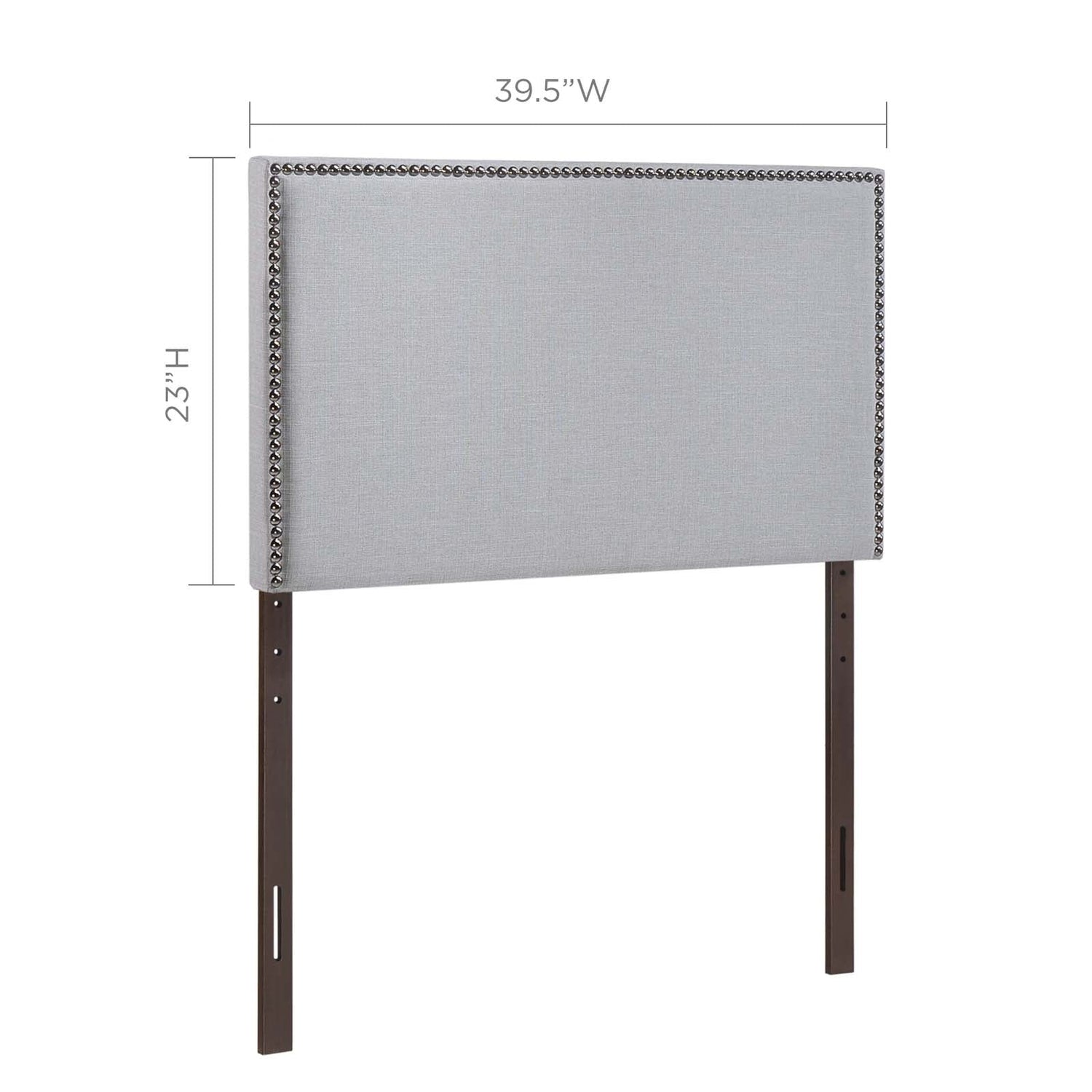 Region Nailhead Upholstered Headboard By HouseBean