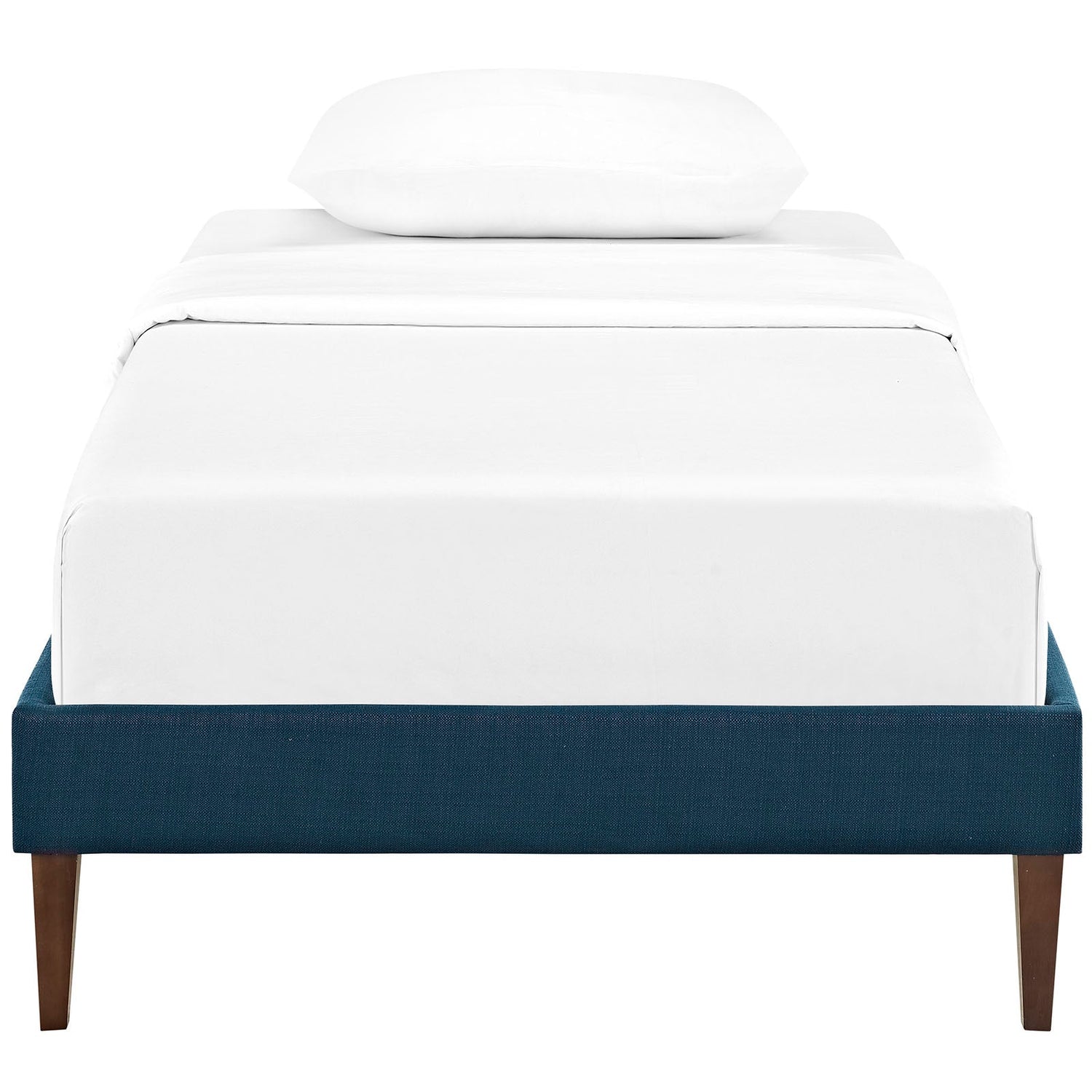 Sharon Fabric Bed Frame with Squared Tapered Legs by Modway