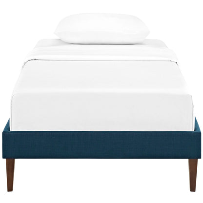 Sharon Fabric Bed Frame with Squared Tapered Legs by Modway
