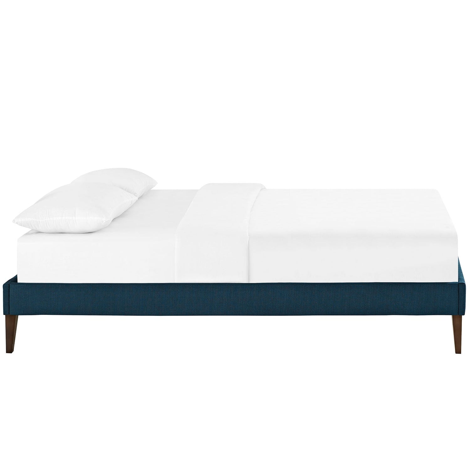 Sharon Fabric Bed Frame with Squared Tapered Legs by Modway