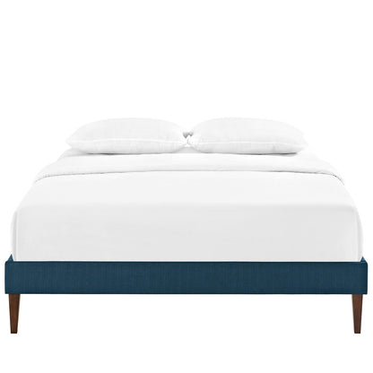 Sharon Fabric Bed Frame with Squared Tapered Legs by Modway