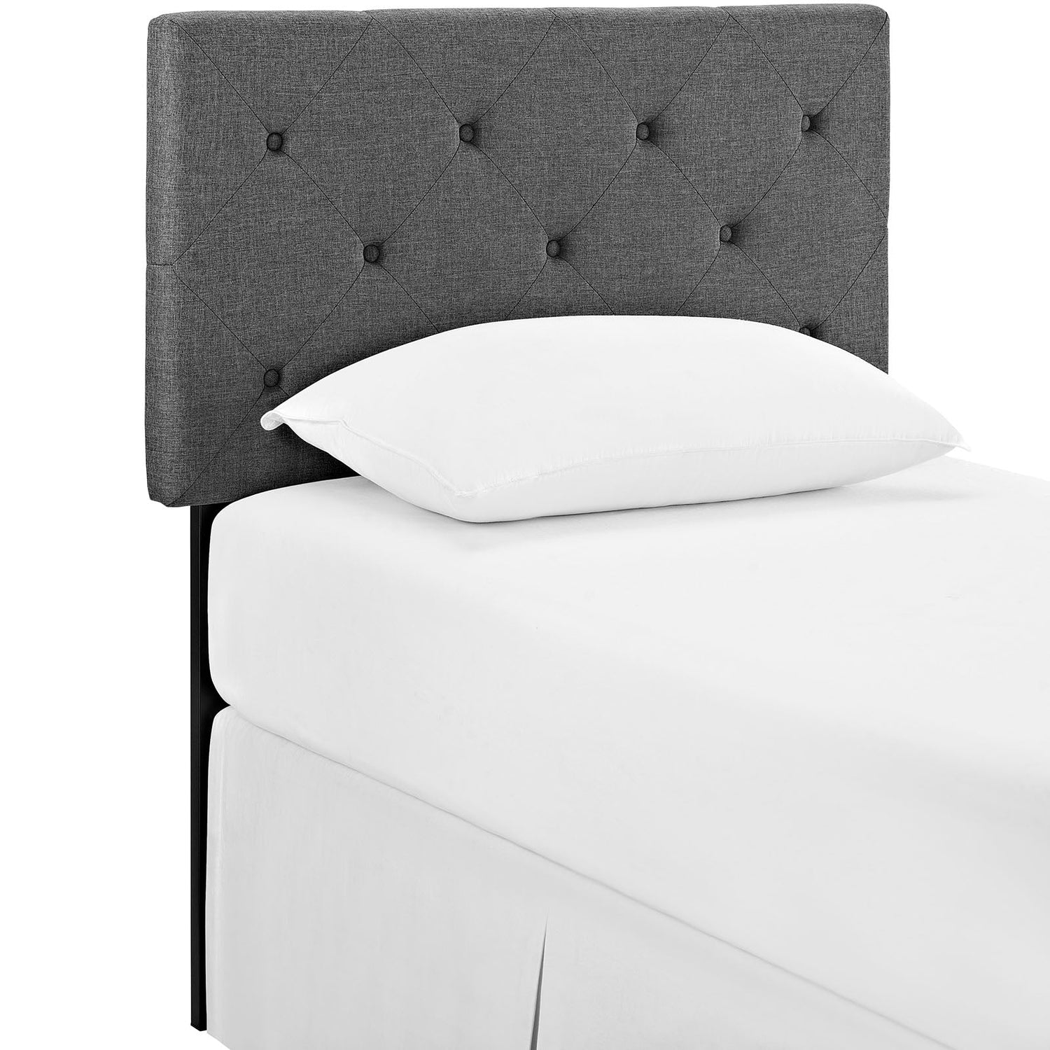 Terisa Upholstered Fabric Headboard By HouseBean