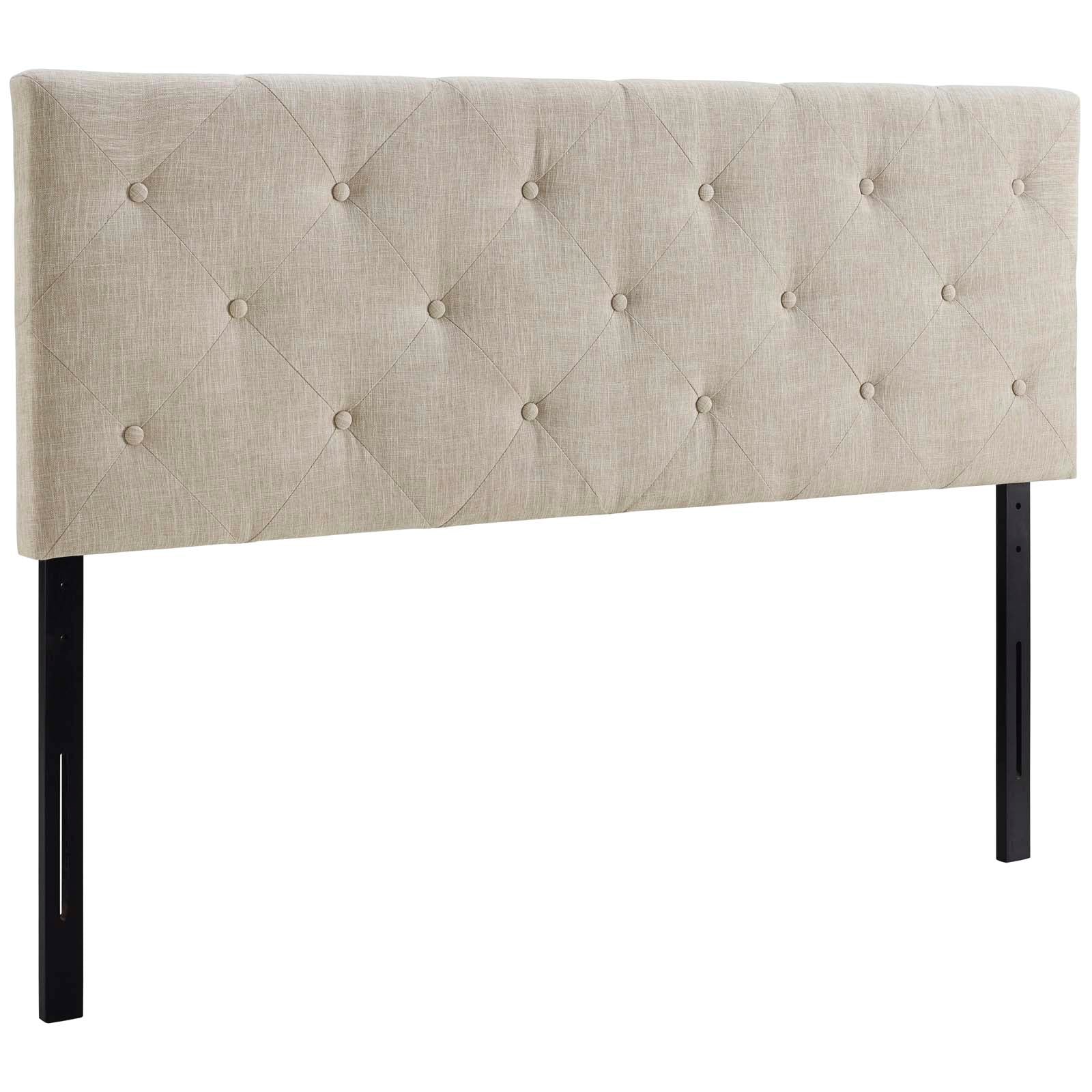 Terisa Upholstered Fabric Headboard By HouseBean