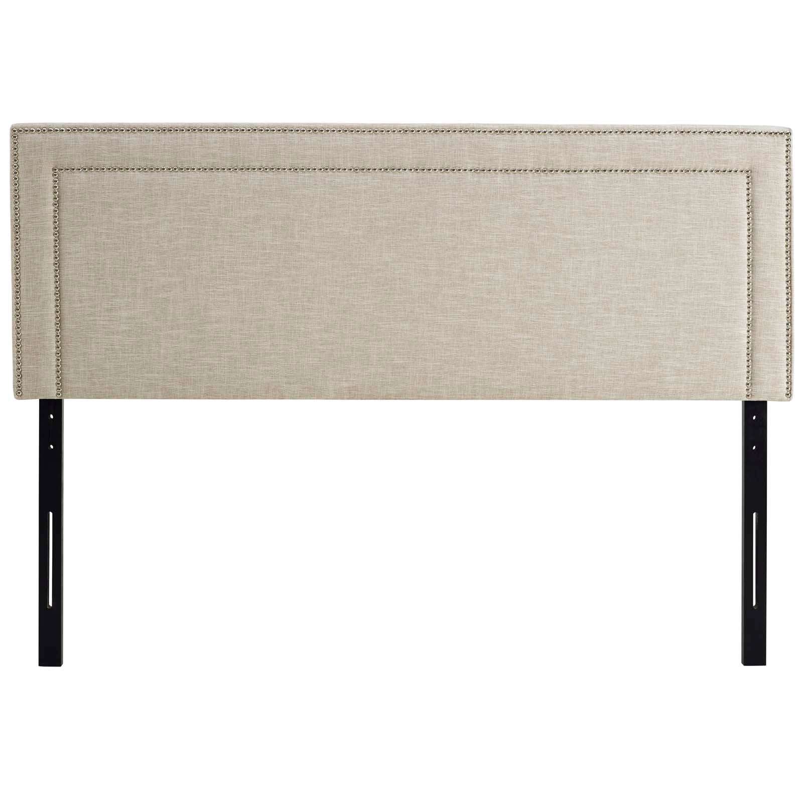 Jessamine Upholstered Fabric Headboard By HouseBean