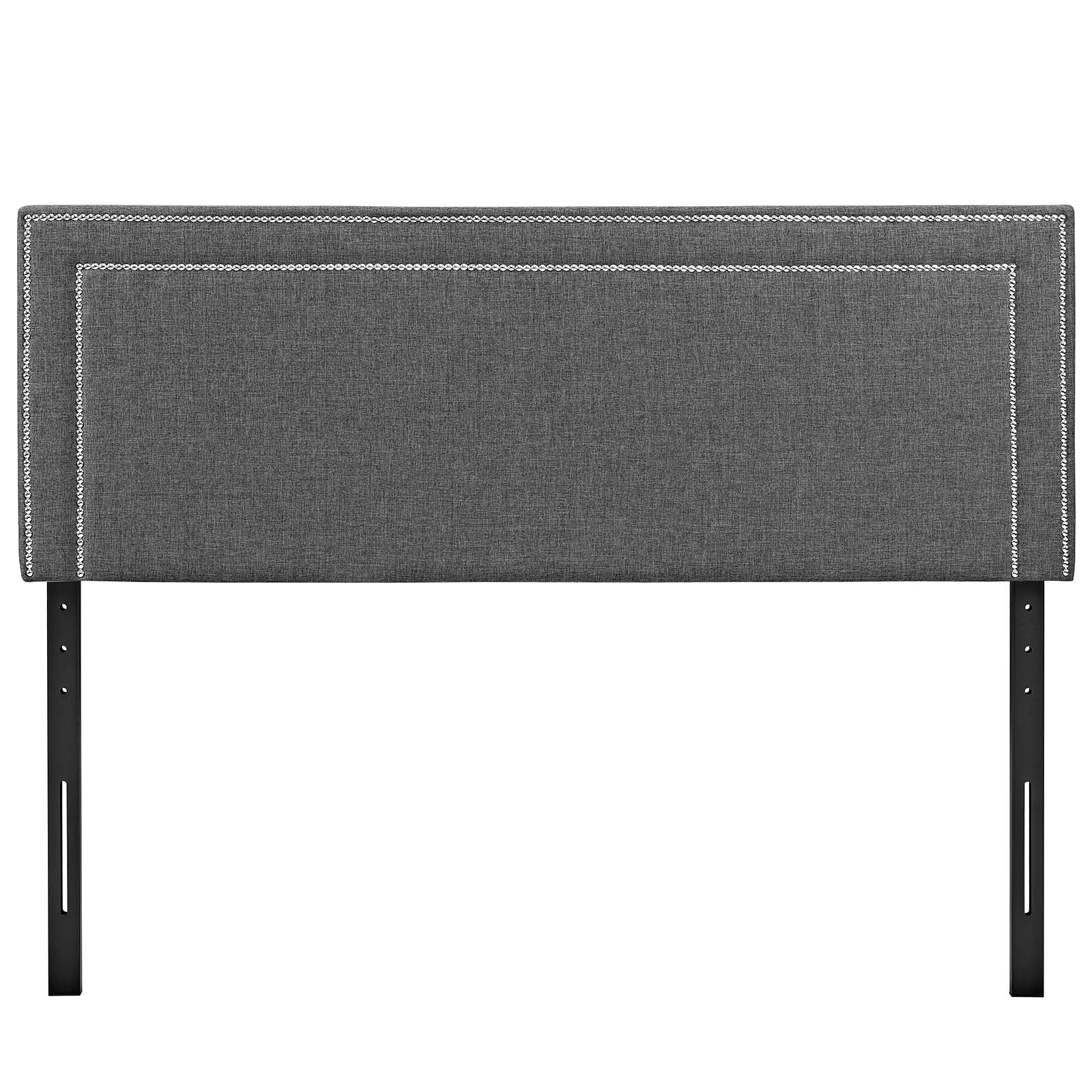 Jessamine Upholstered Fabric Headboard By HouseBean