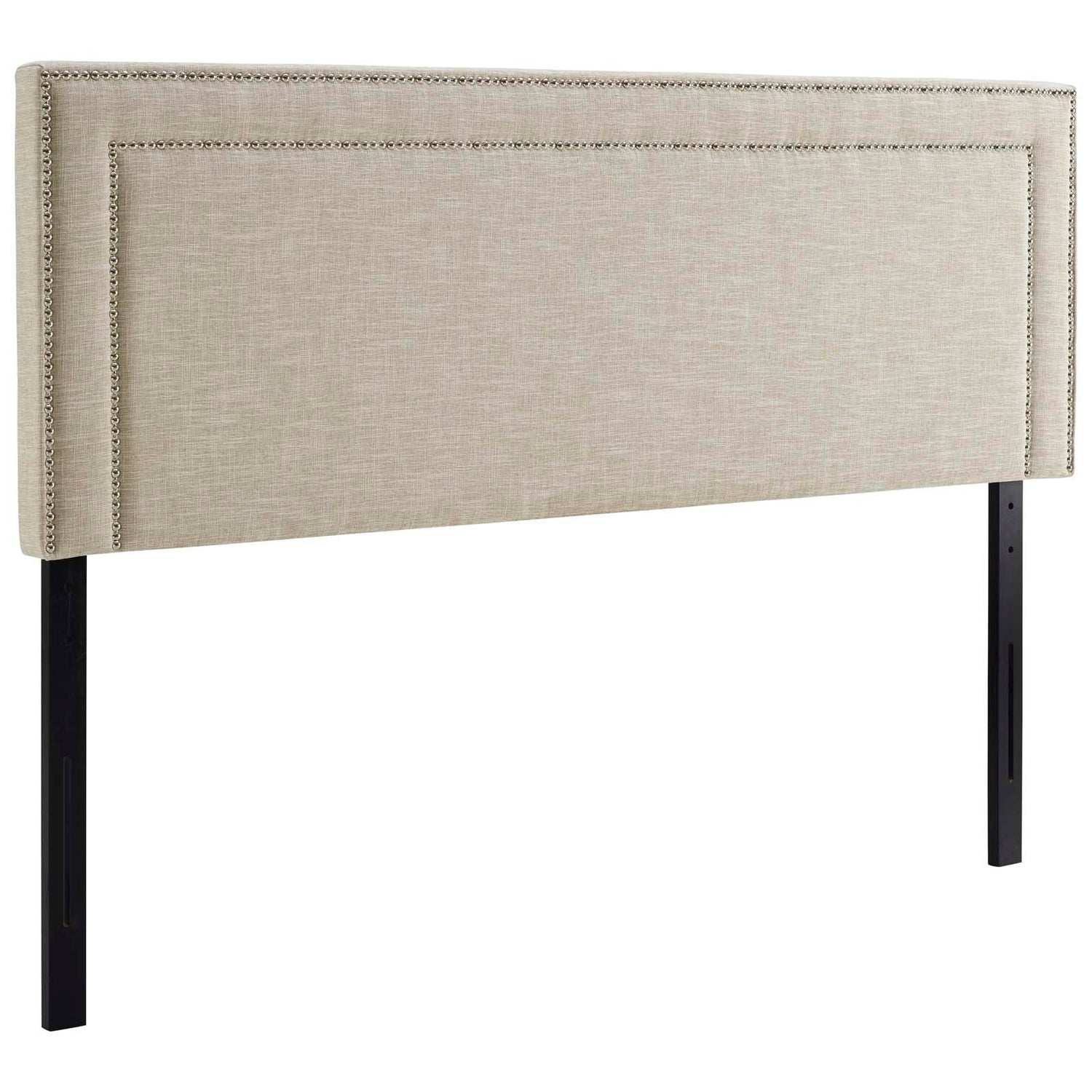 Jessamine Upholstered Fabric Headboard By HouseBean