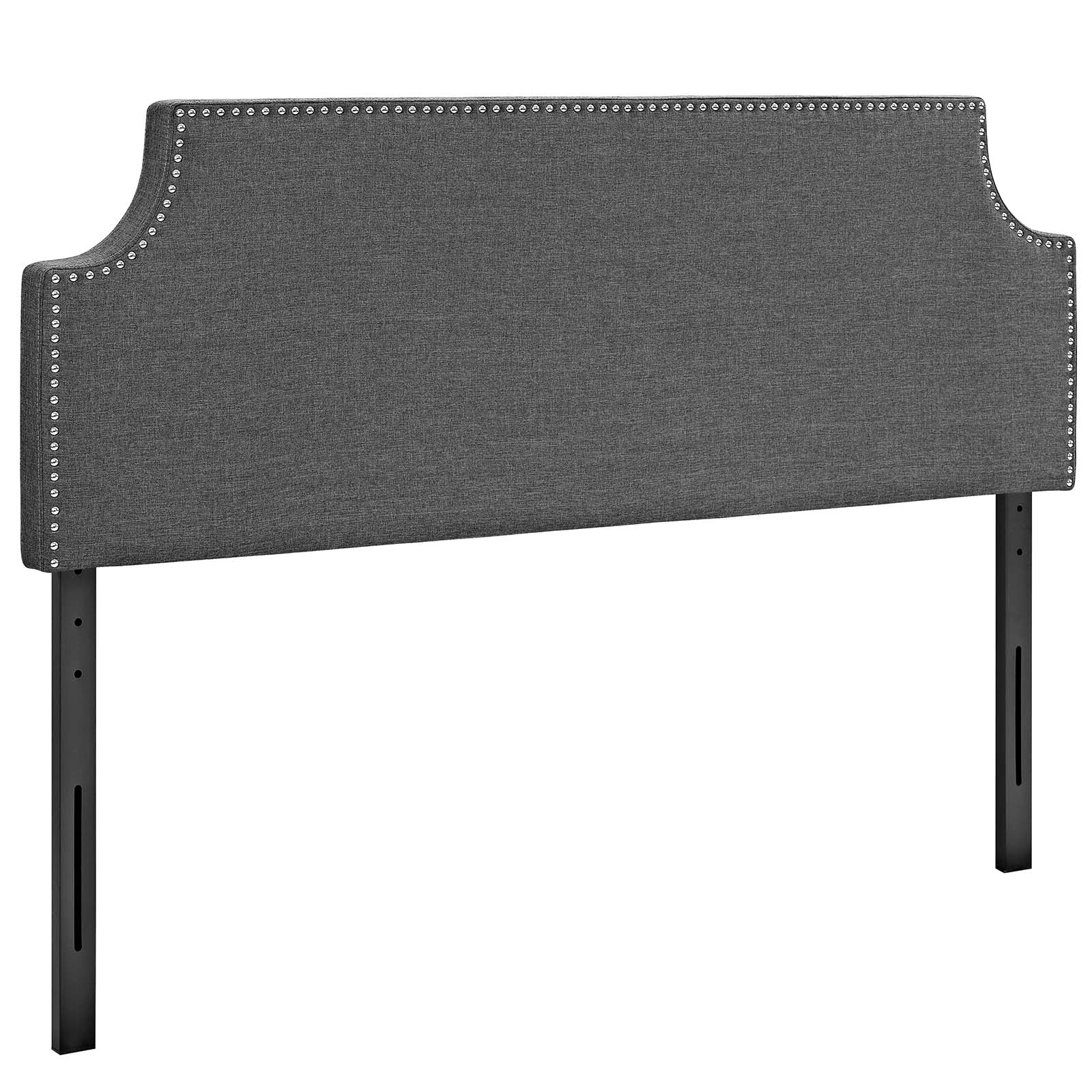 Laura Upholstered Fabric Headboard By HouseBean