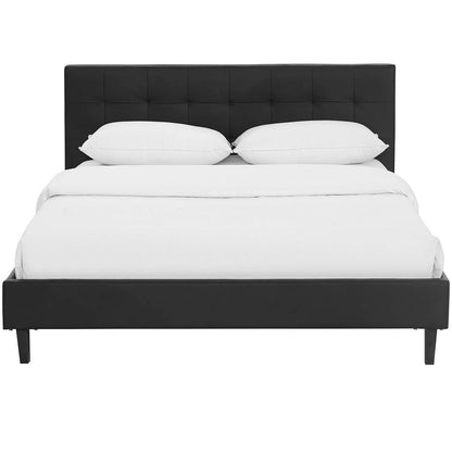 Linnea Faux Leather Bed by Modway