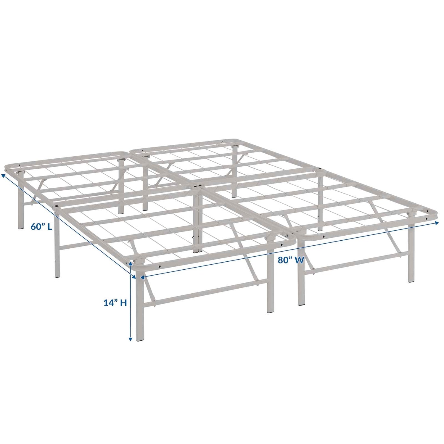 Horizon Stainless Steel Bed Frame By HouseBean