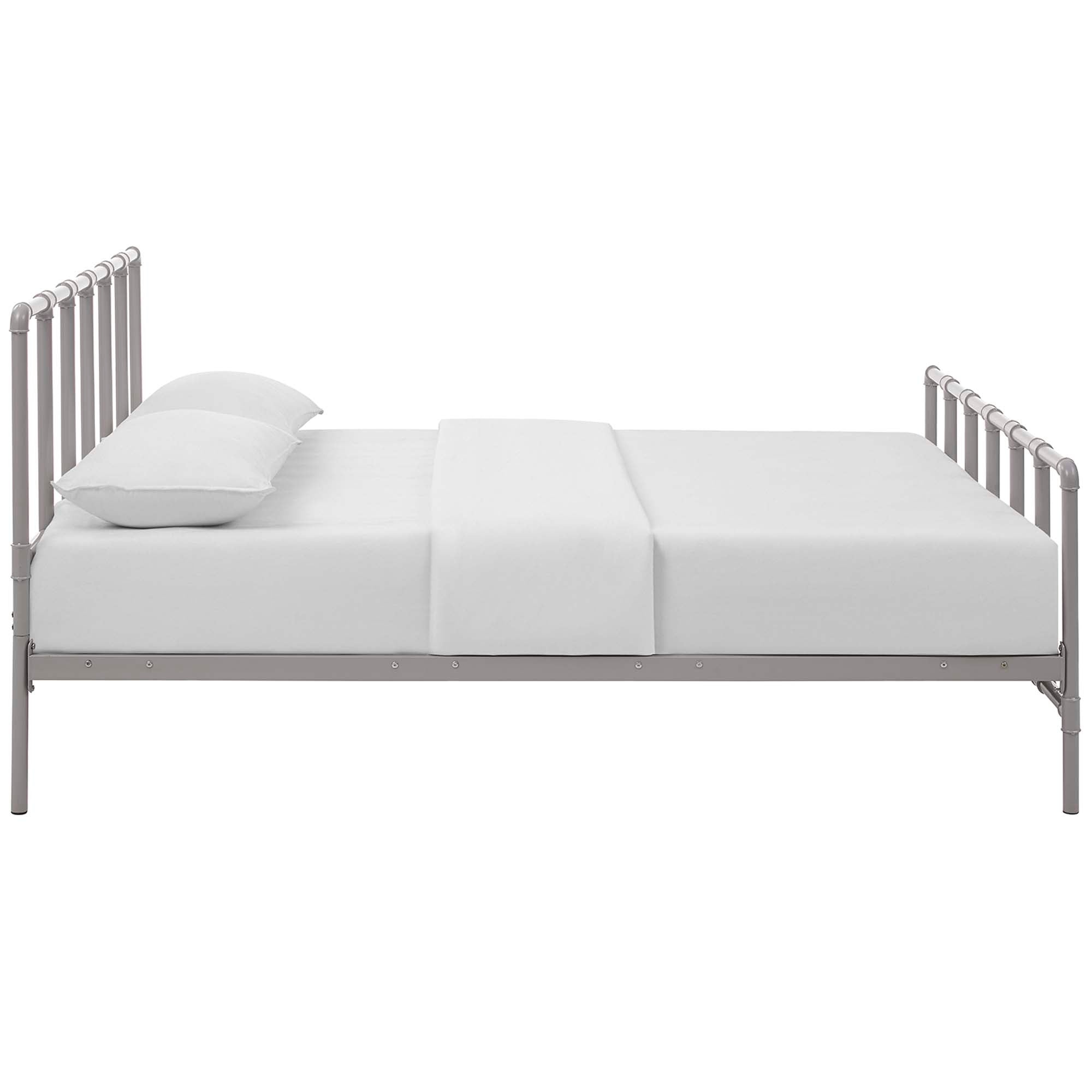 Dower Stainless Steel Bed by Modway