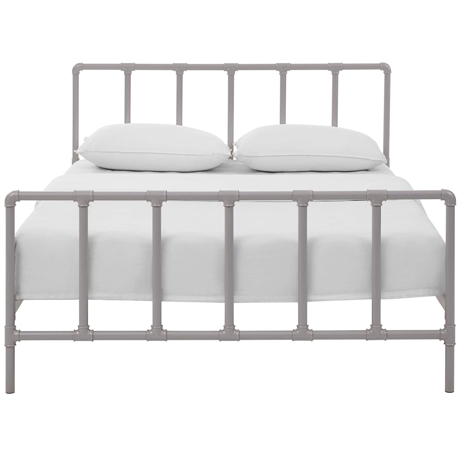 Dower Stainless Steel Bed by Modway