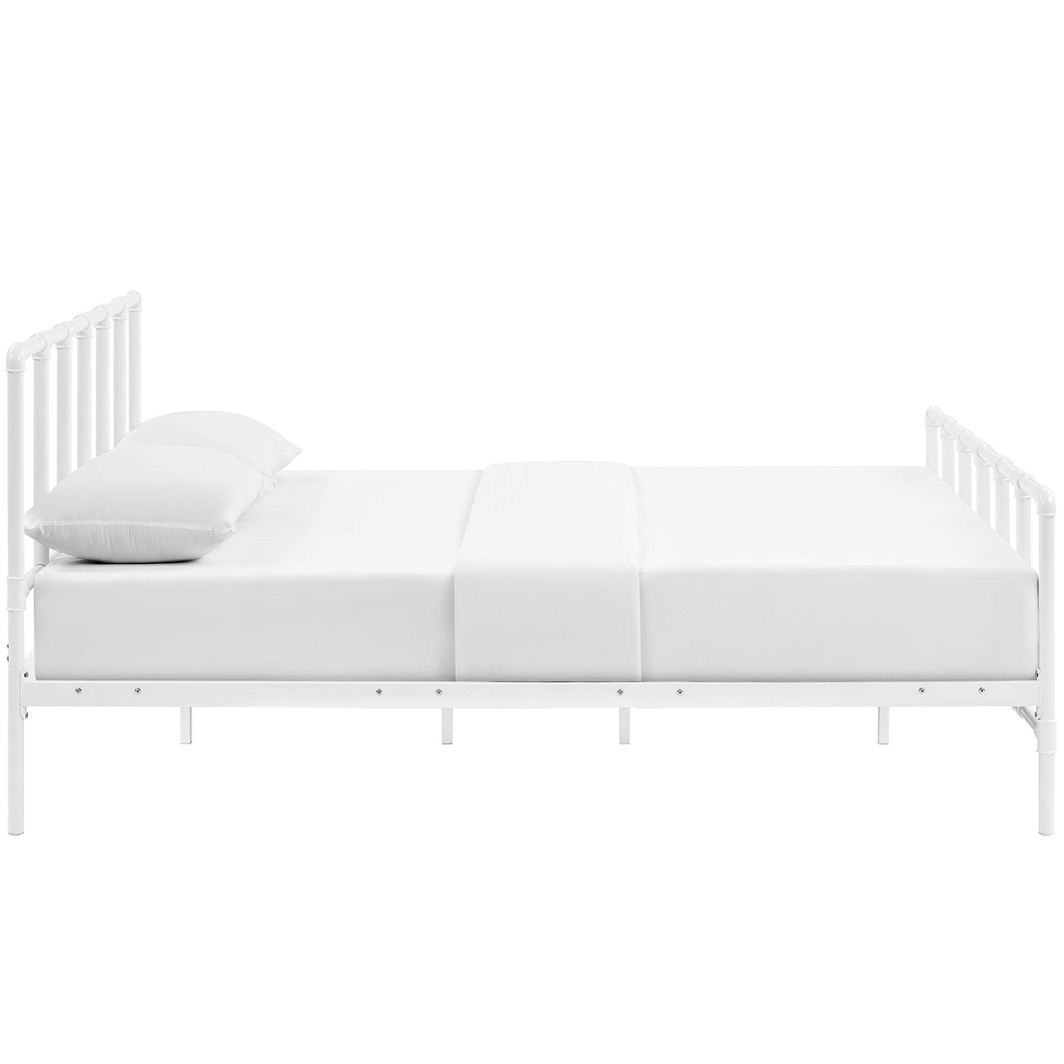 Dower Stainless Steel Bed by Modway