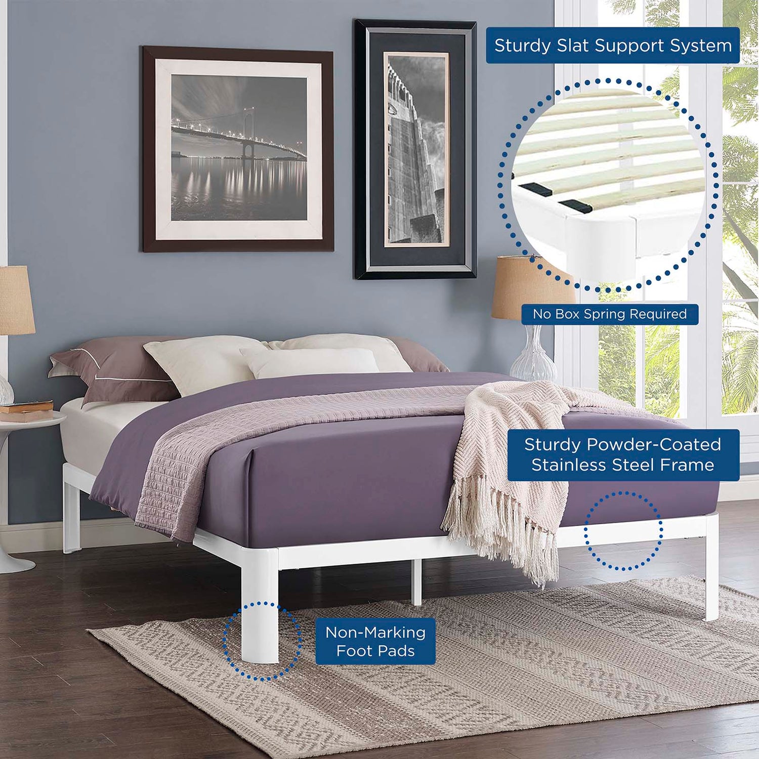 Corinne Bed Frame by Modway