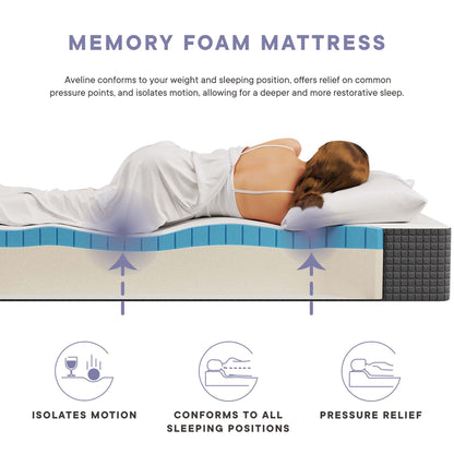 Aveline Memory Foam Mattress By HouseBean