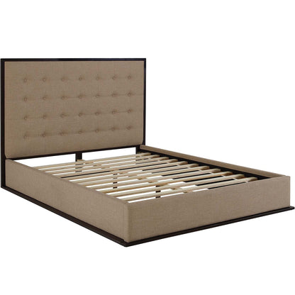 Madeline Upholstered Fabric Bed Frame by Modway