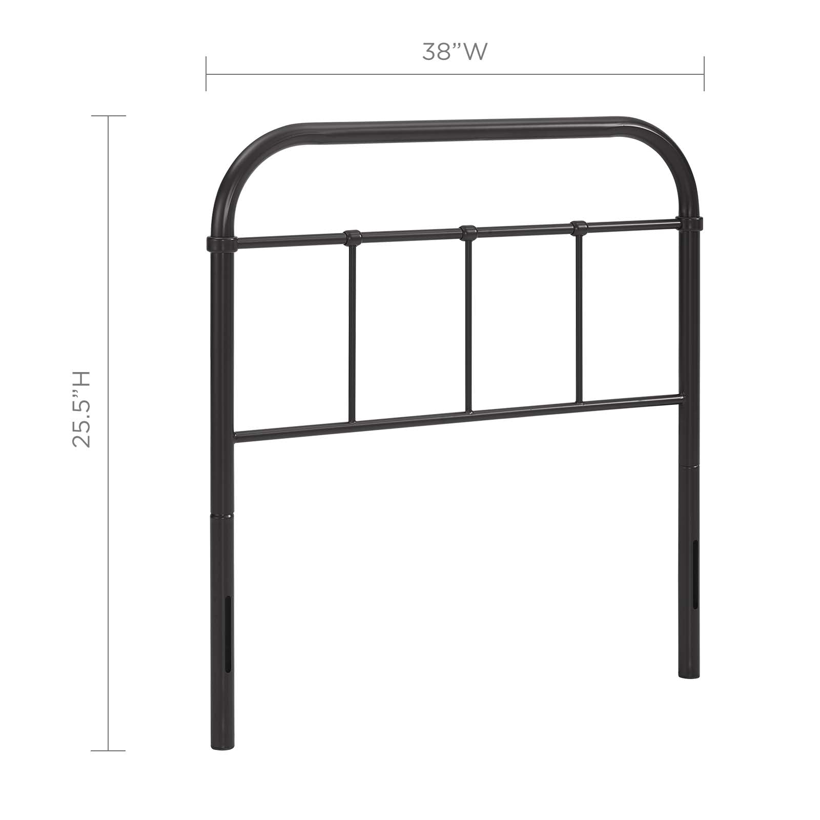 Serena Twin Steel Headboard By HouseBean