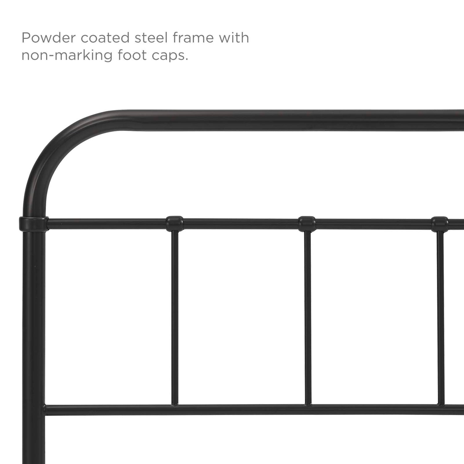 Serena Twin Steel Headboard By HouseBean