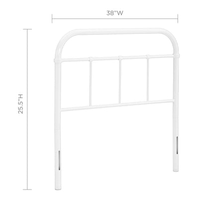 Serena Twin Steel Headboard By HouseBean