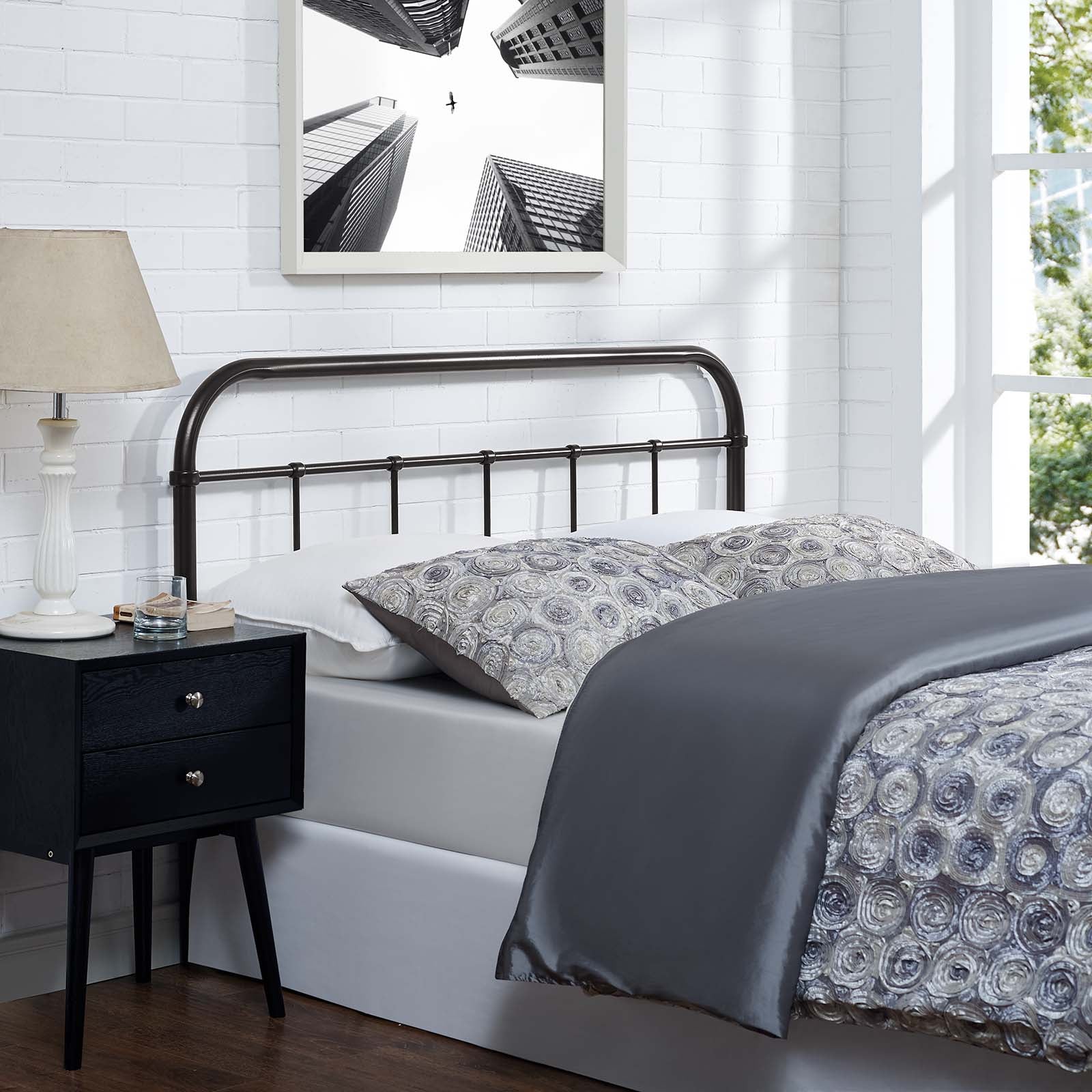 Serena Steel Headboard By HouseBean