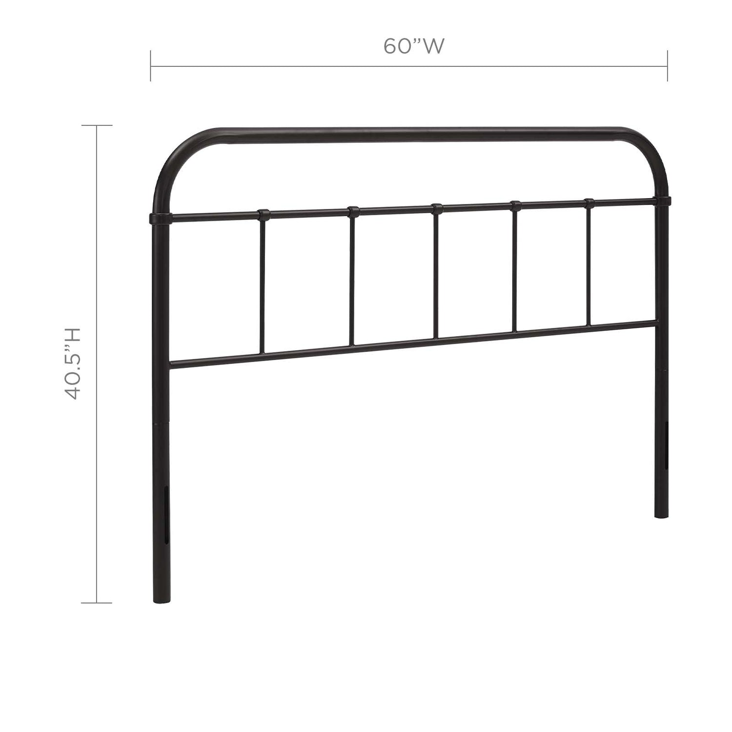 Serena Queen Steel Headboard By HouseBean