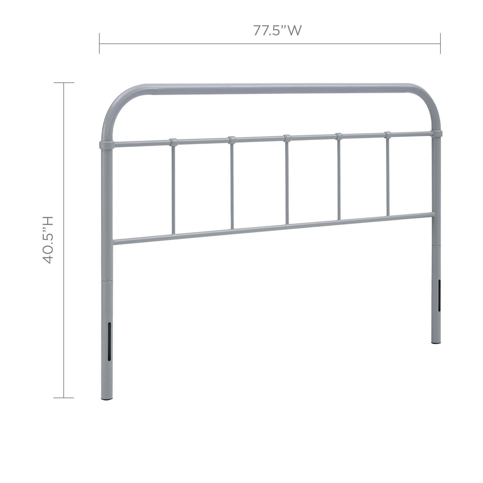 Serena King Steel Headboard By HouseBean