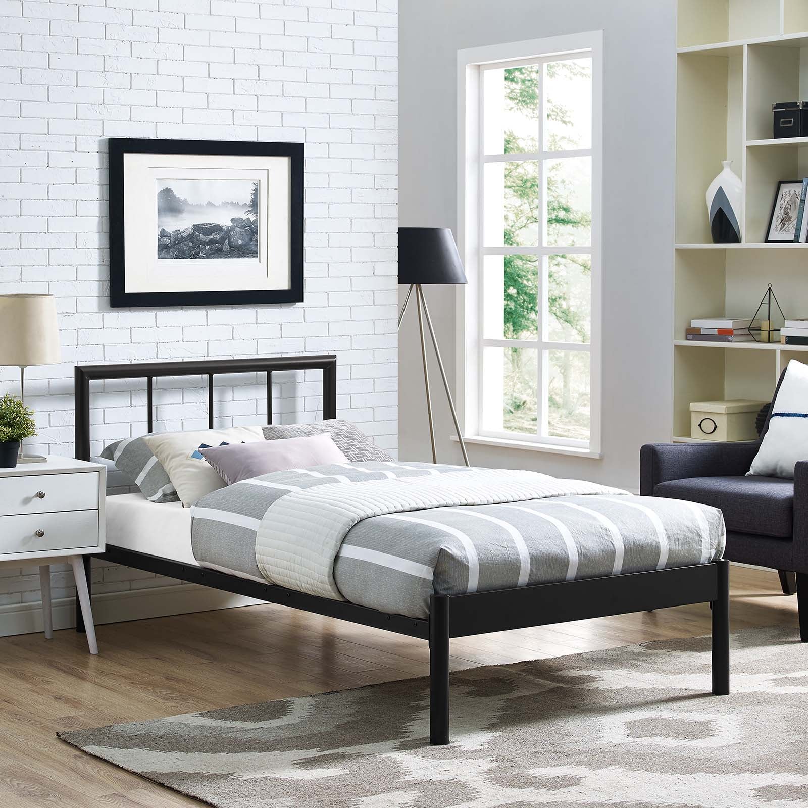 Gwen Metal Bed Frame by Modway