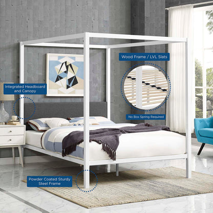 Raina Canopy Bed Frame By HouseBean