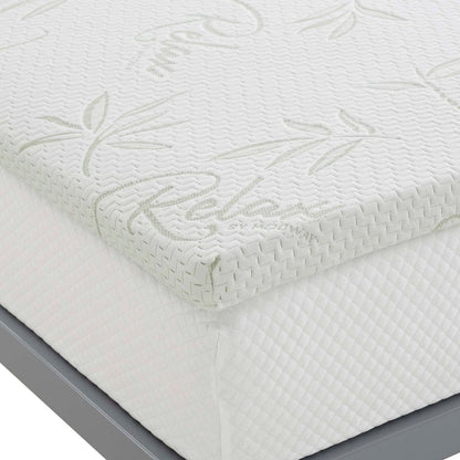 Relax 2&quot; Gel Memory Foam Mattress Topper By HouseBean