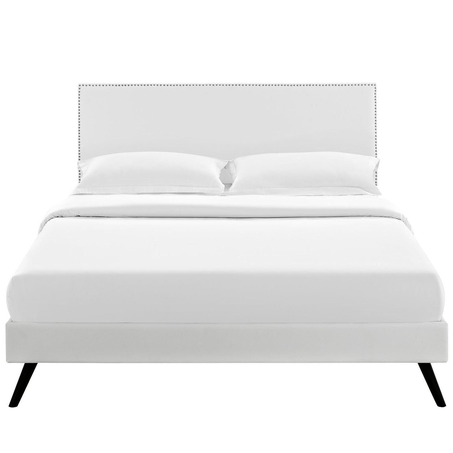 Phoebe Platform Bed with Round Splayed Legs by Modway