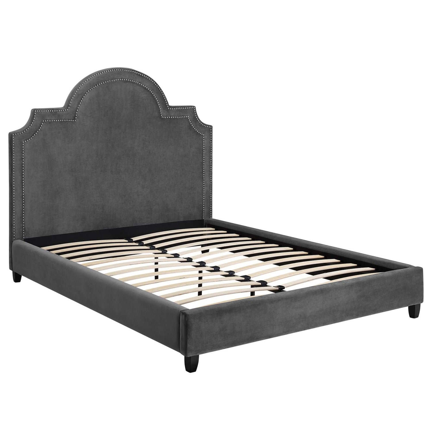 Primrose Performance Velvet Platform Bed by Modway